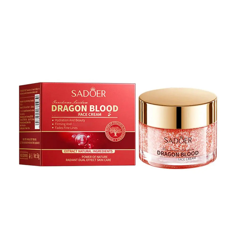 Lingzhi Dragon's Blood Herbal Face Cream Retinol Placenta Dragon Blood Cream For Women Whitening Face Moisturizer Skin Care