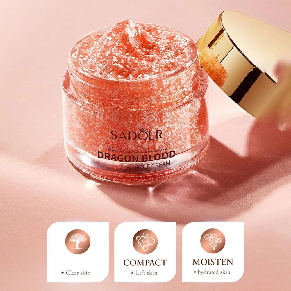 Lingzhi Dragon's Blood Herbal Face Cream Retinol Placenta Dragon Blood Cream For Women Whitening Face Moisturizer Skin Care